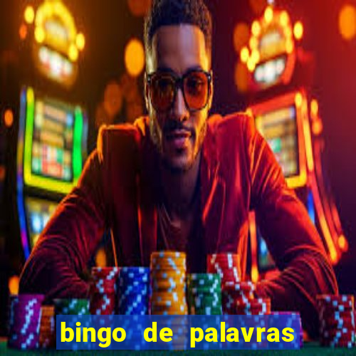 bingo de palavras cha de bebe